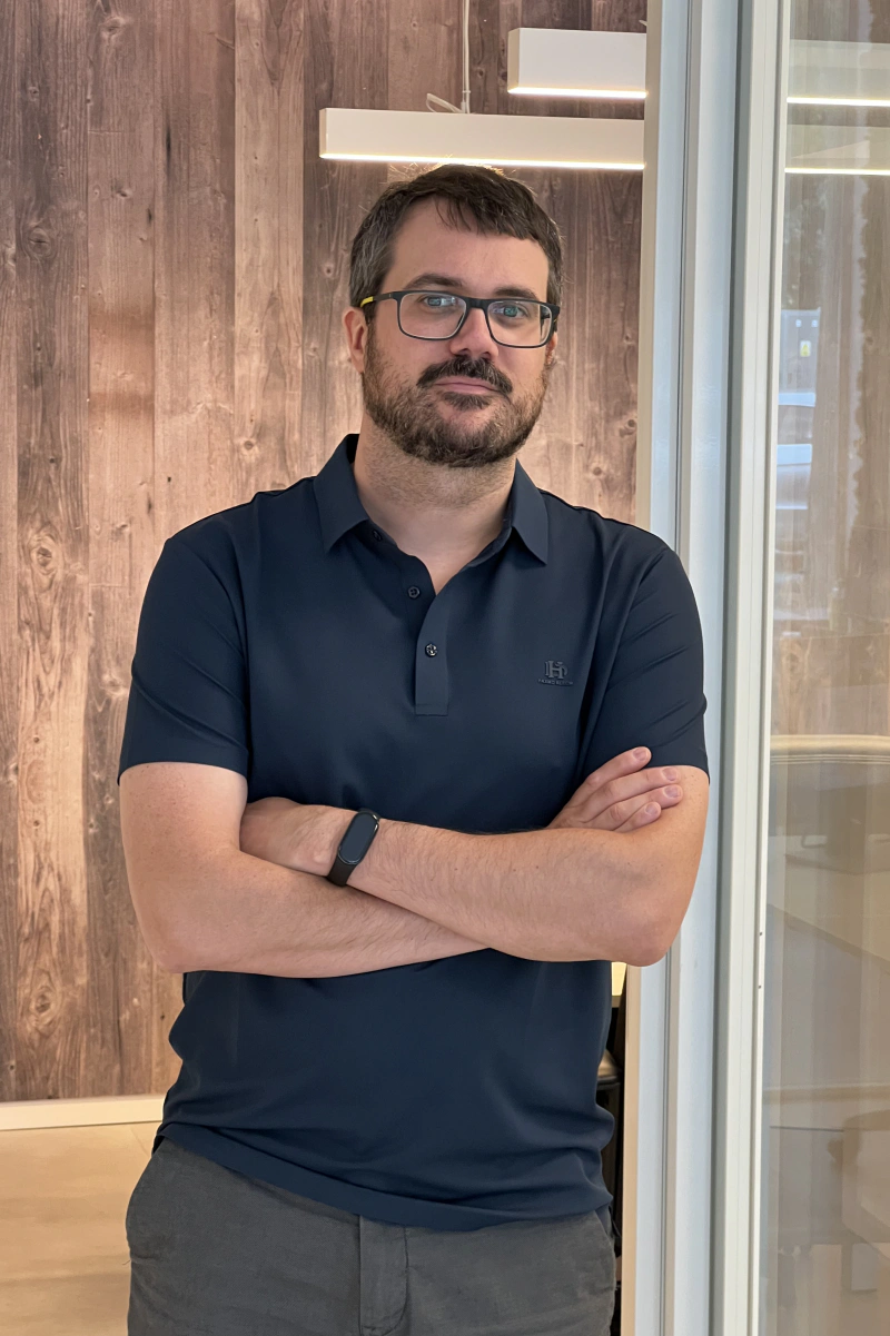 Ferran Gordi Campos, director de operaciones de A3D, en las oficinas de Montcada i Reixac