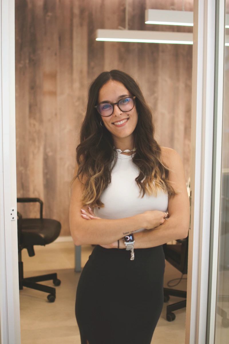 Sonia Reyes Salado, directora de proyectos de A3D, en las oficinas de Montcada i Reixac