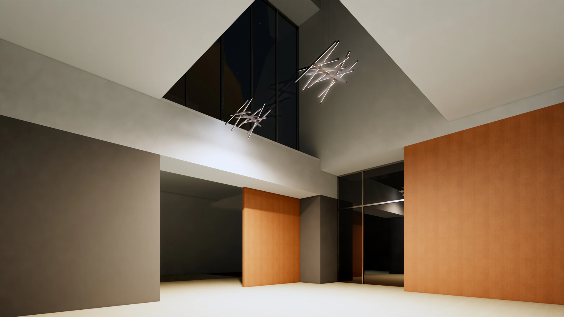 Detalle del modelado BIM de una luminaria del catálogo